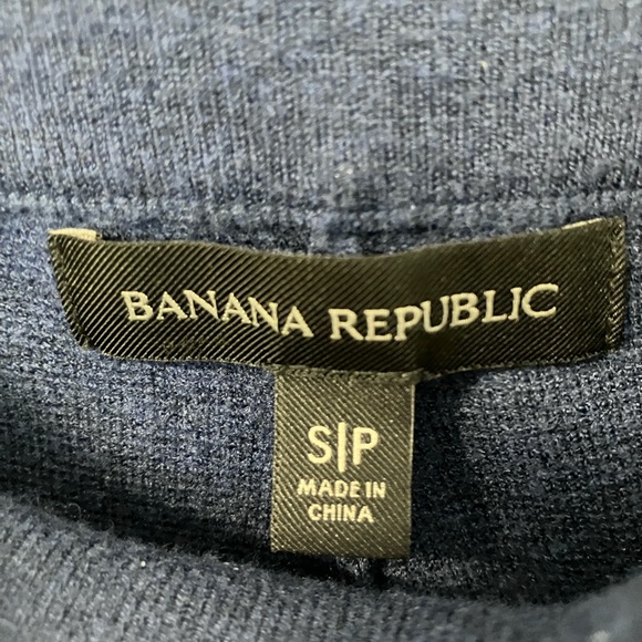 Blue Knit Joggers - Picture 3 of 5